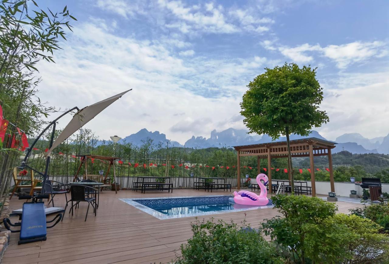 Heaven'S Gate Home Stay --Free Pick Up Service--Panoramic View Of Tianmen Mountain Zhangjiajie Bagian luar foto