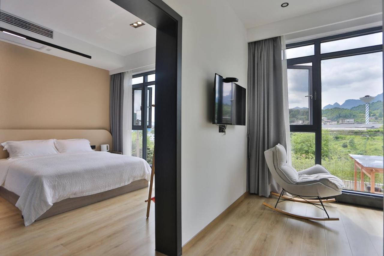 Heaven'S Gate Home Stay --Free Pick Up Service--Panoramic View Of Tianmen Mountain Zhangjiajie Bagian luar foto