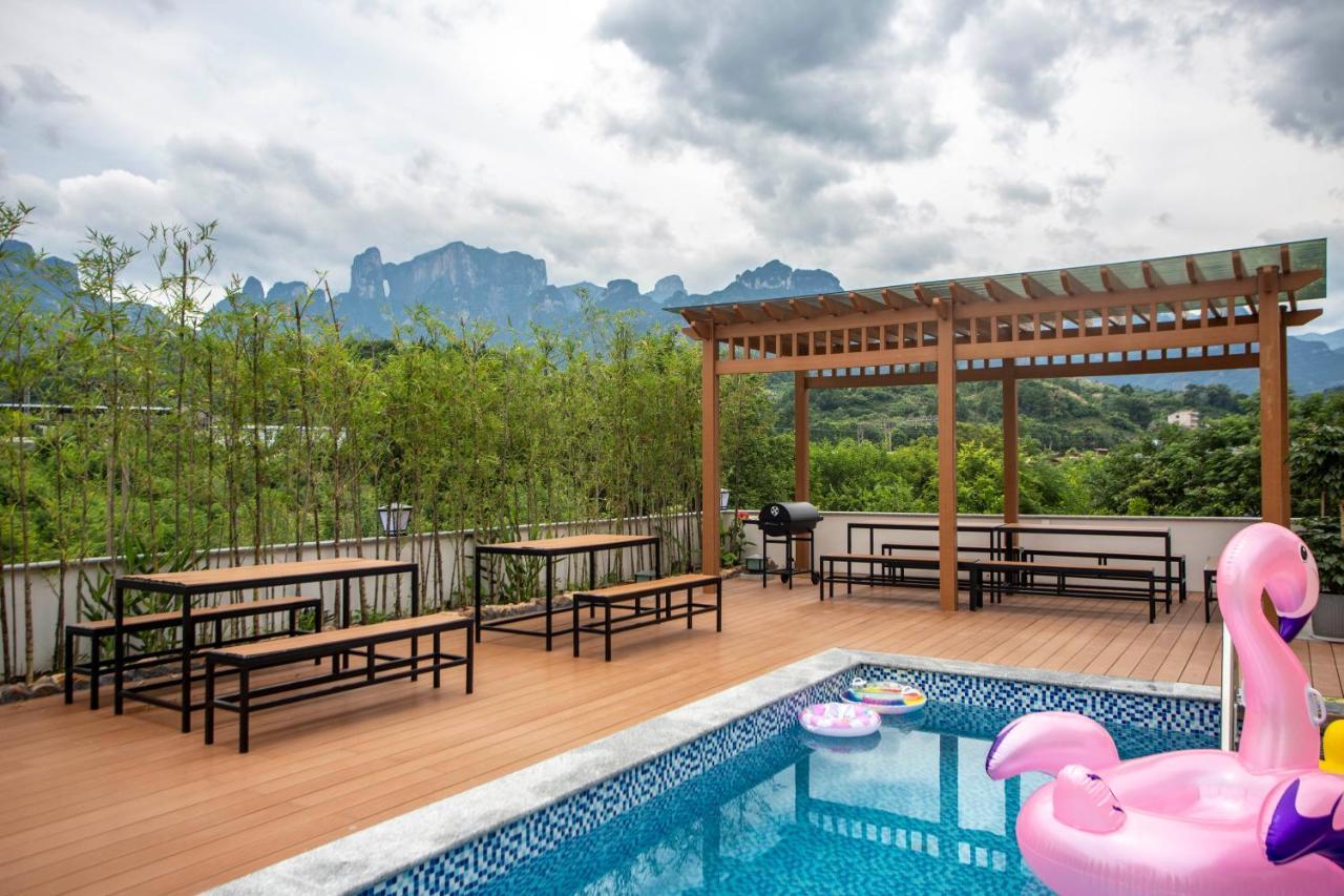 Heaven'S Gate Home Stay --Free Pick Up Service--Panoramic View Of Tianmen Mountain Zhangjiajie Bagian luar foto