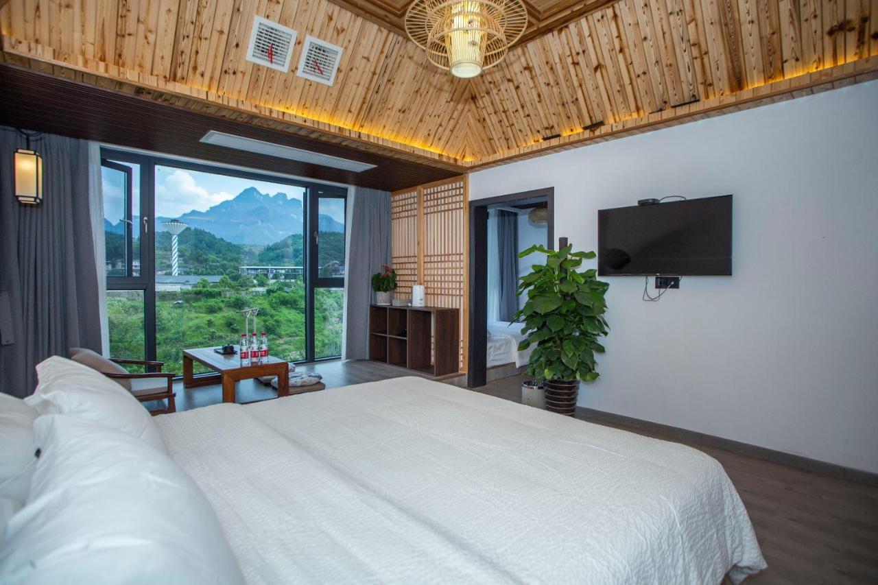 Heaven'S Gate Home Stay --Free Pick Up Service--Panoramic View Of Tianmen Mountain Zhangjiajie Bagian luar foto